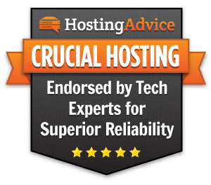 Crucial Hosting - 2017 Tech Experts Endorsement